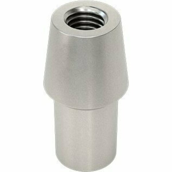 Bsc Preferred Tube-End Weld Nut for 1/2 Tube OD and 0.058 Wall Thickness 1/4-28 Thread Size 94640A881